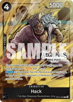Hack 「OP12-089」 — Regional Participation Pack 2026 Vol.1 aa「EN」