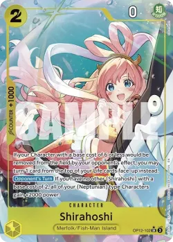 Shirahoshi 「OP12-102」 — Legacy of the Master aa「EN」