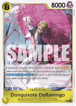Donquixote Doflamingo 「OP12-107」「EN」