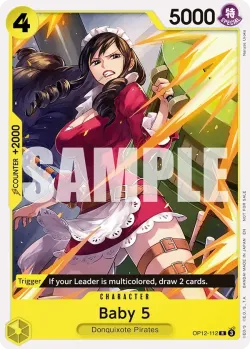 Baby 5 「OP12-112」 — Tournament Pack 2026 Vol.1「EN」
