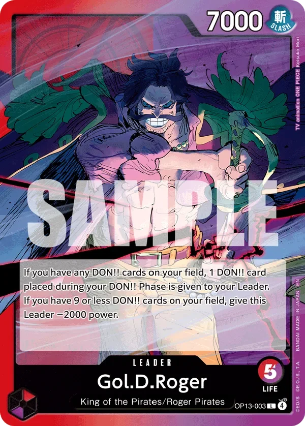 Gol.D.Roger 「OP13-003」「EN」