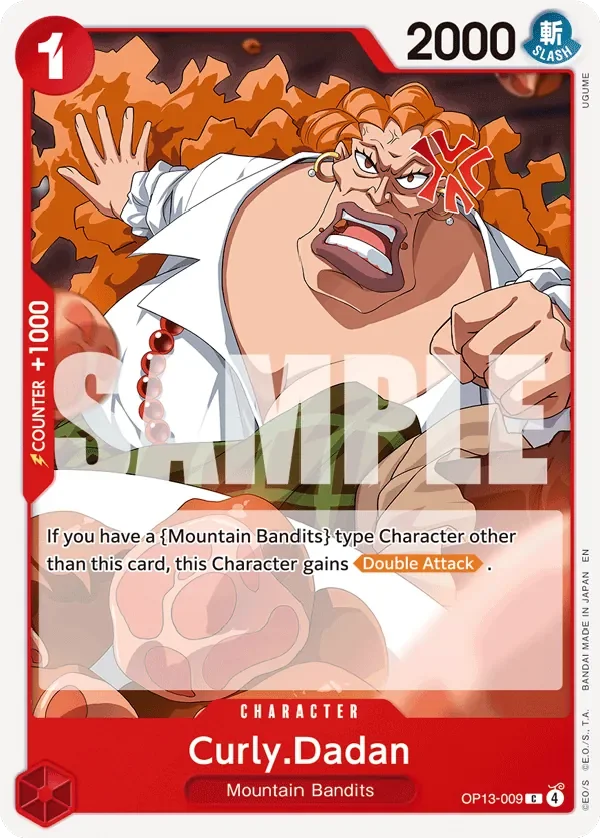 Curly.Dadan 「OP13-009」「EN」