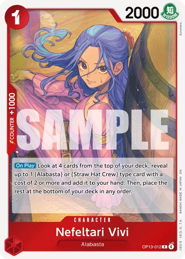 Nefeltari Vivi 「OP13-012」「EN」