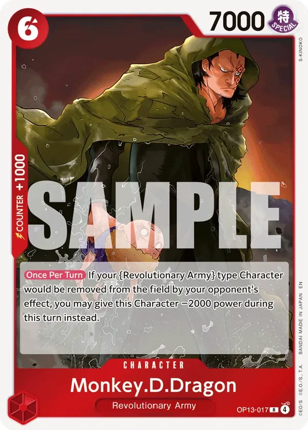 Monkey.D.Dragon 「OP13-017」「EN」