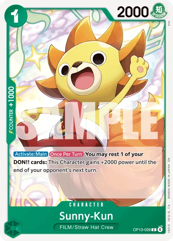 Sunny-Kun 「OP13-026」「EN」