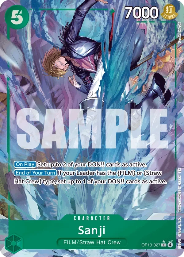 Sanji 「OP13-027」 — Carrying on His Will aa「EN」