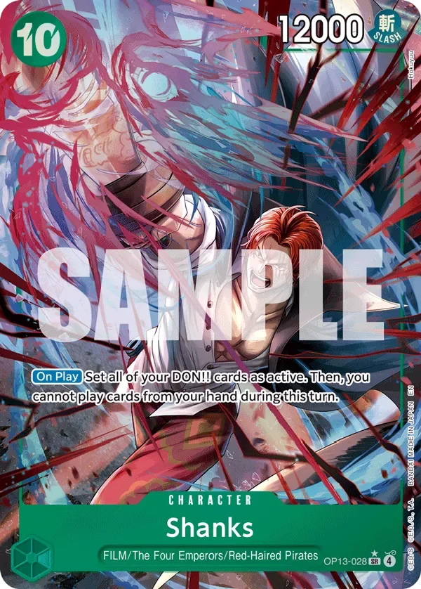 Shanks 「OP13-028」 — Carrying on His Will aa「EN」