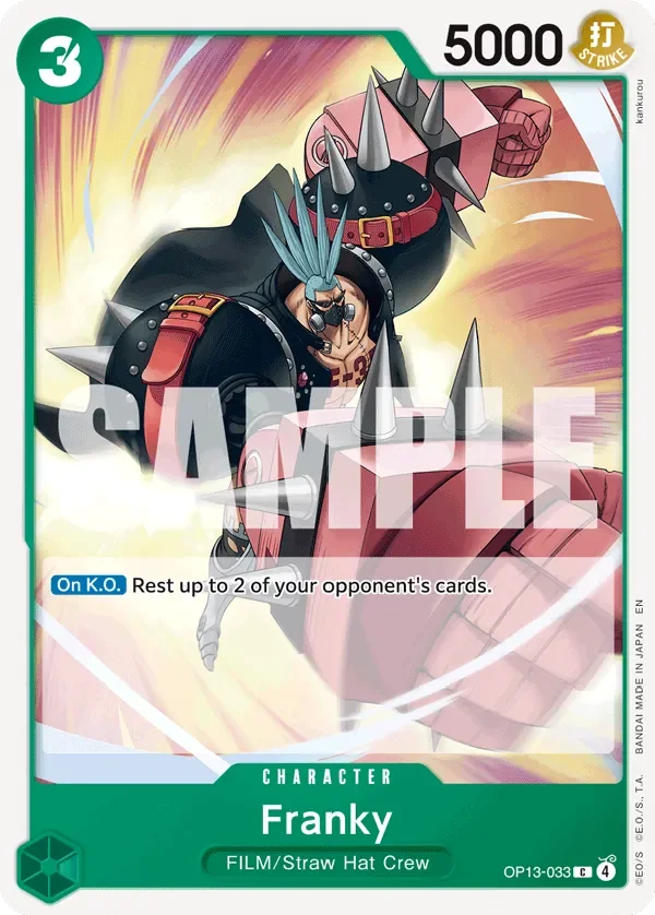 Franky 「OP13-033」「EN」