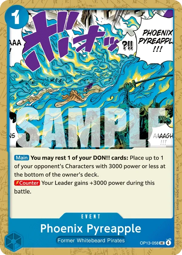 Phoenix Pyreapple 「OP13-058」「EN」