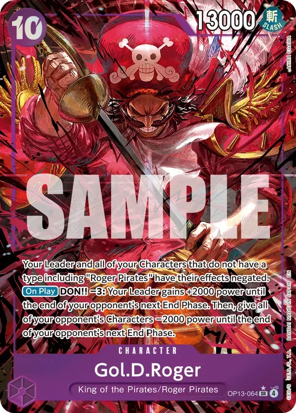 Gol.D.Roger 「OP13-064」 — Carrying on His Will aa「EN」