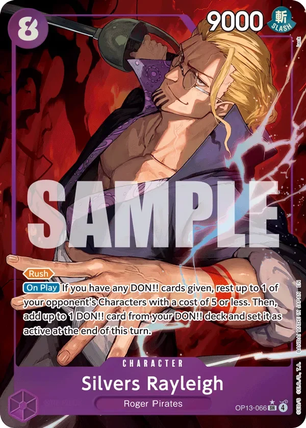 Silvers Rayleigh 「OP13-066」 — Carrying on His Will aa「EN」