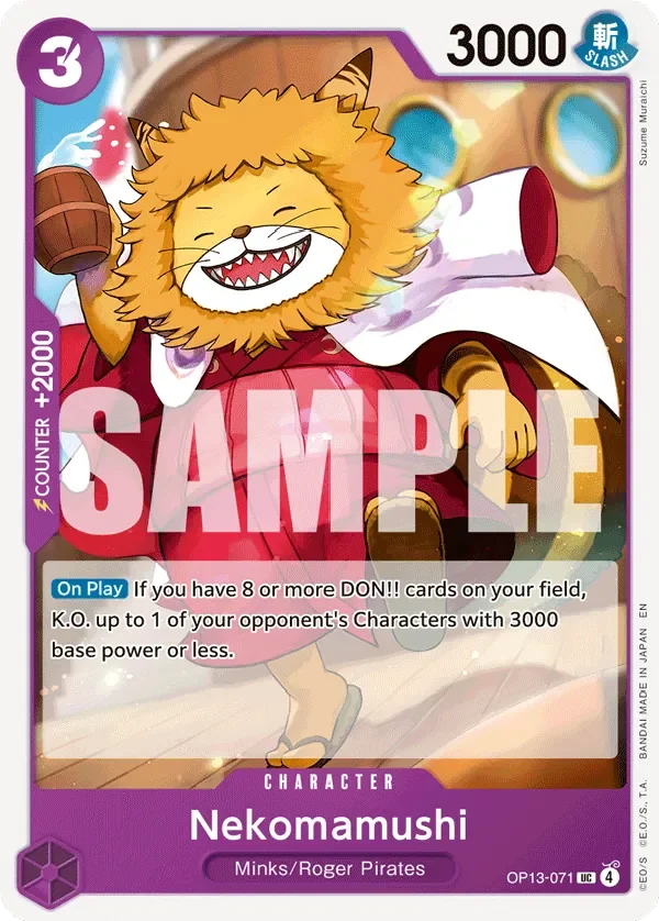 Nekomamushi 「OP13-071」「EN」