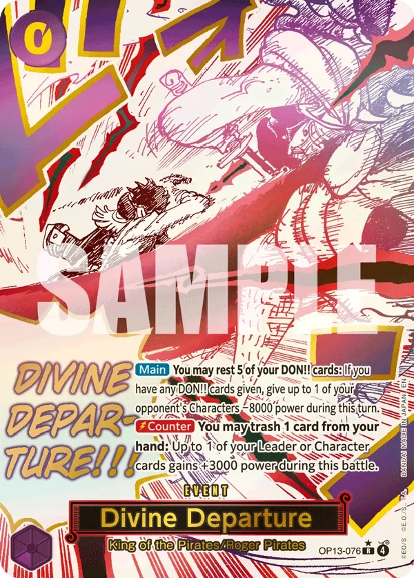 Divine Departure 「OP13-076」 — Carrying on His Will aa「EN」