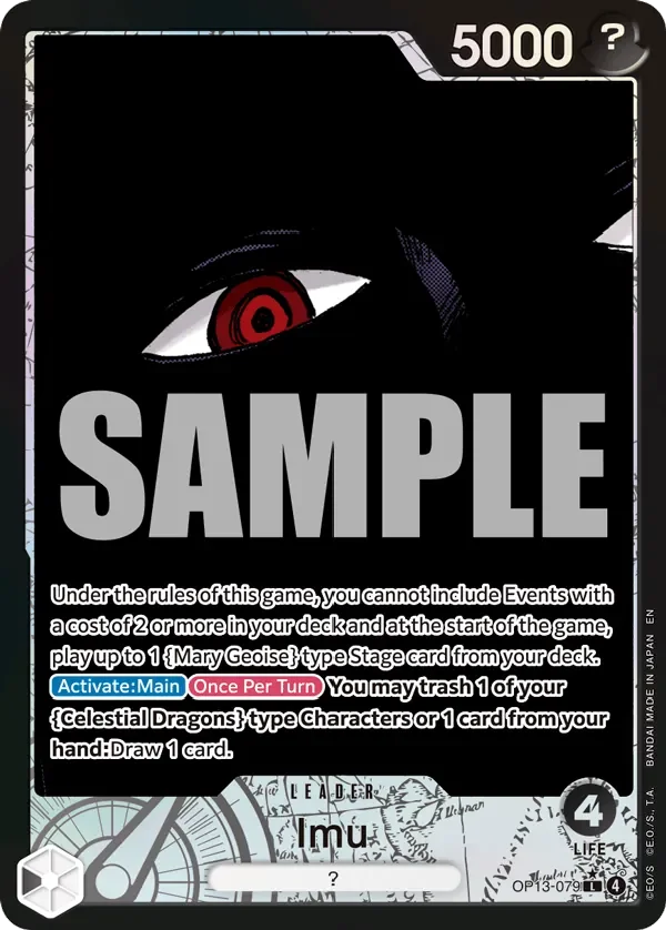 Imu 「OP13-079」 — Carrying on His Will aa「EN」