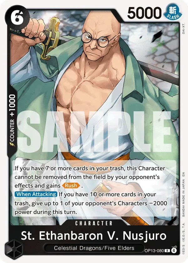 St. Ethanbaron V. Nusjuro 「OP13-080」「EN」