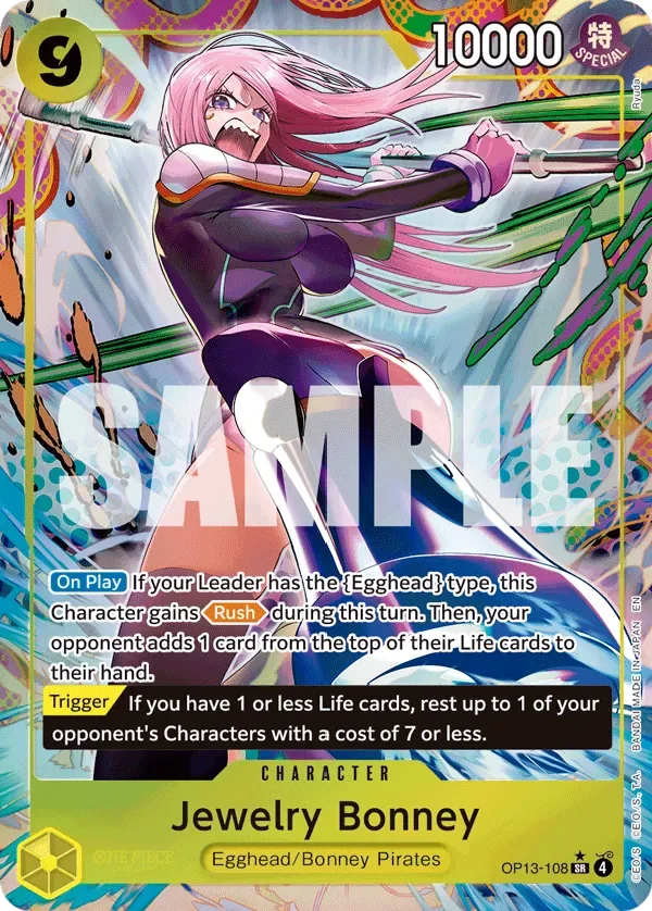 Jewelry Bonney 「OP13-108」 — Carrying on His Will aa「EN」