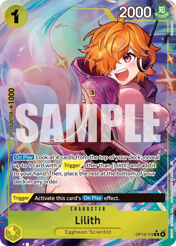 Lilith 「OP13-113」 — Carrying on His Will aa「EN」
