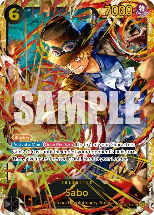 Sabo 「OP13-120」「EN」