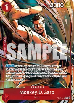 Monkey.D.Garp 「OP13-016」 — Carrying on His Will aa「EN」