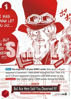 But Ace Here Said You Deserved It!! 「OP13-019」 — 3rd Anniversary! Treasure Campaign Pack「EN」
