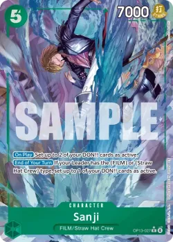 Sanji 「OP13-027」 — Carrying on His Will aa「EN」