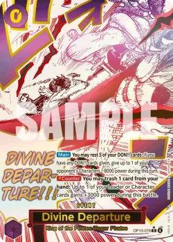 Divine Departure 「OP13-076」 — Carrying on His Will aa「EN」