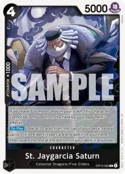 St. Jaygarcia Saturn 「OP13-083」「EN」