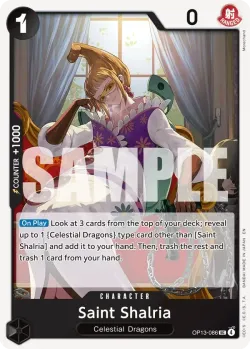 Saint Shalria 「OP13-086」「EN」