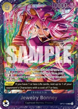 Jewelry Bonney 「OP13-108」 — Prize Cards aa「EN」