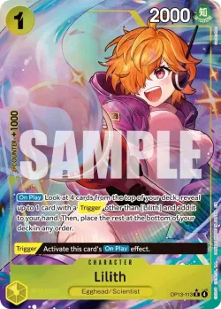 Lilith 「OP13-113」 — Carrying on His Will aa「EN」
