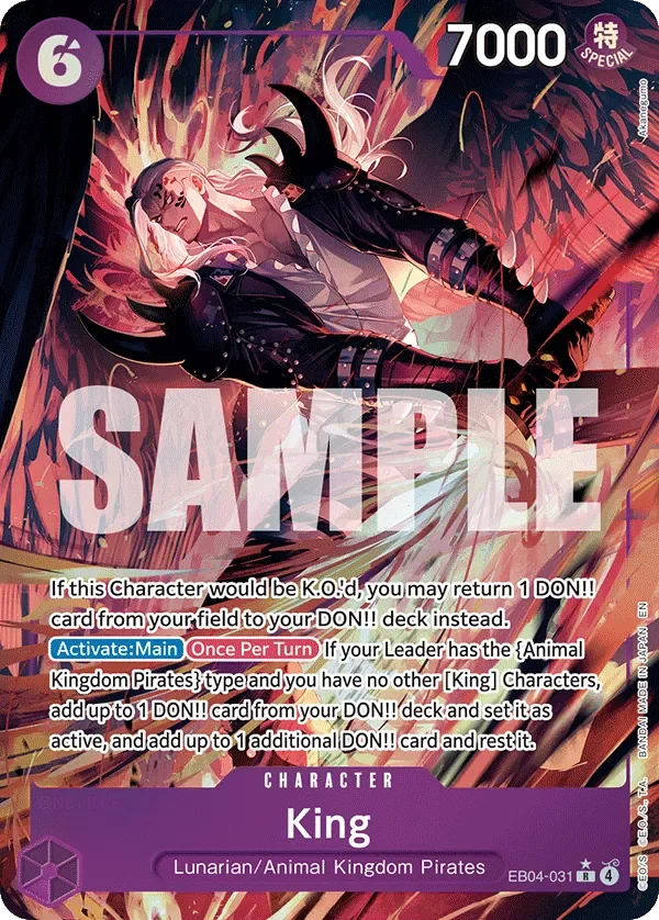 King 「EB04-031」 — The Azure Sea's Seven aa「EN」
