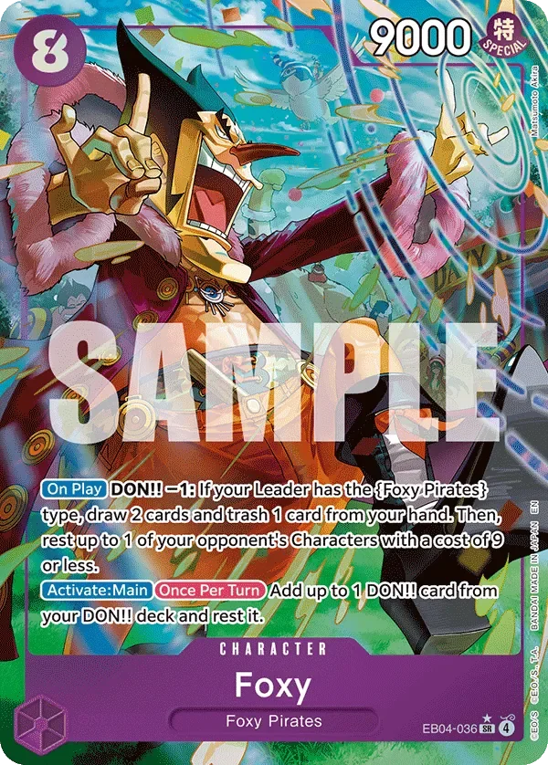 Foxy 「EB04-036」 — The Azure Sea's Seven aa「EN」