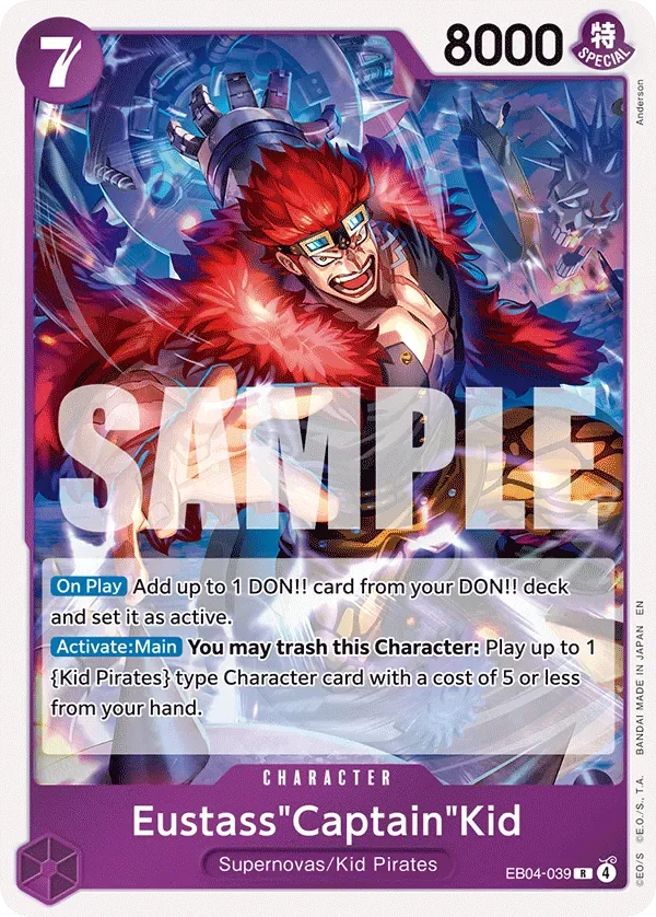 Eustass"Captain"Kid 「EB04-039」「EN」