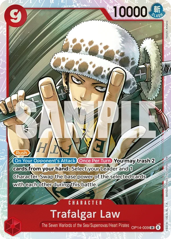 Trafalgar Law 「OP14-009」「EN」