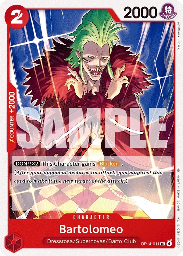 Bartolomeo 「OP14-011」「EN」