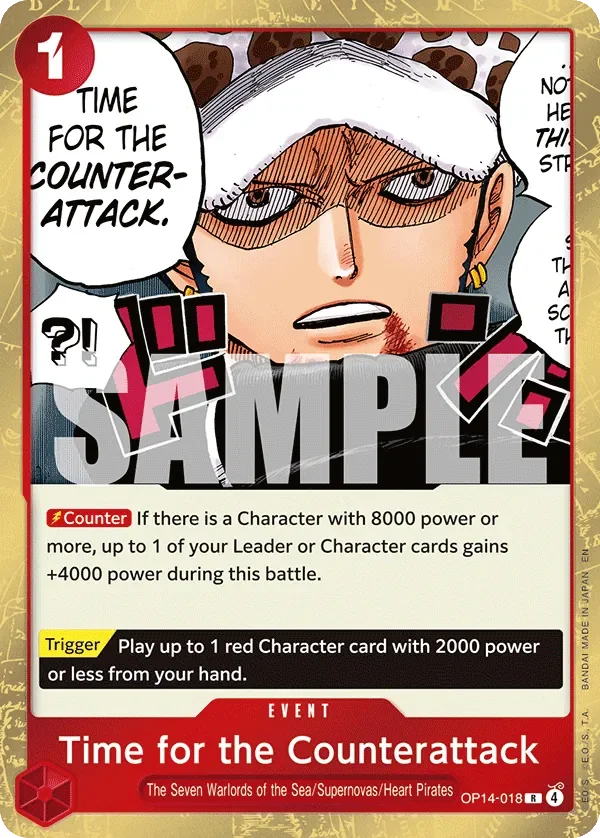 Time for the Counterattack 「OP14-018」「EN」
