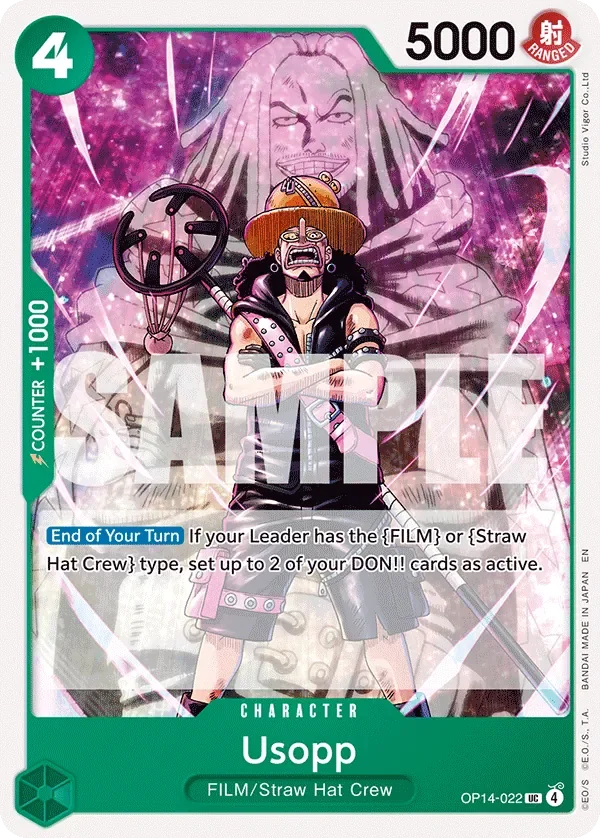 Usopp 「OP14-022」「EN」