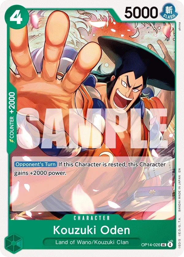 Kouzuki Oden 「OP14-026」「EN」