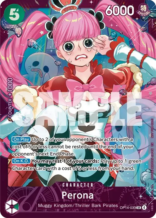 Perona 「OP14-033」 — Prize Cards aa「EN」