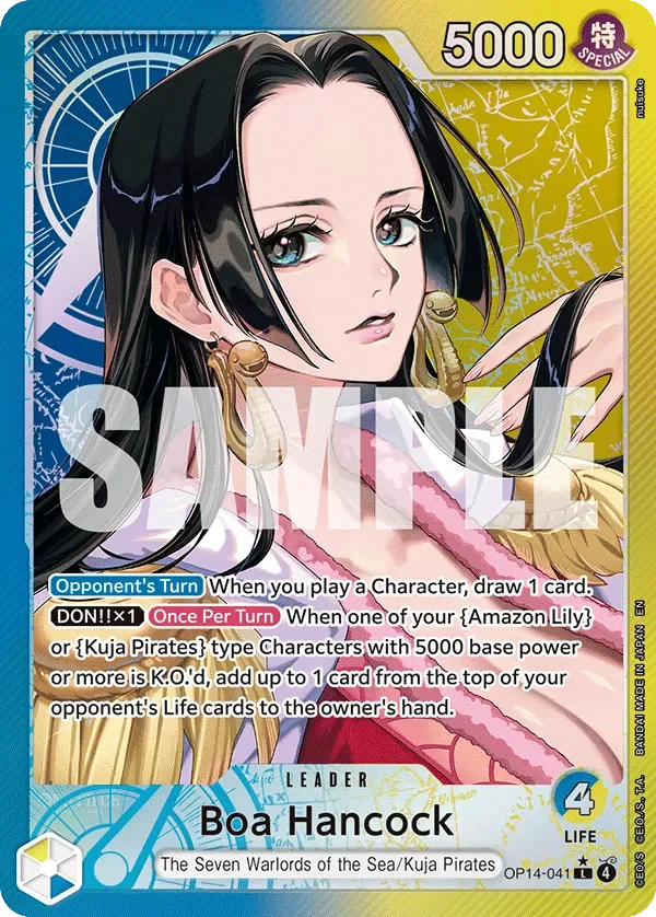Boa Hancock 「OP14-041」 — The Azure Sea's Seven aa「EN」