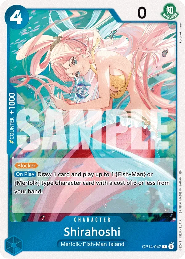 Shirahoshi 「OP14-047」「EN」
