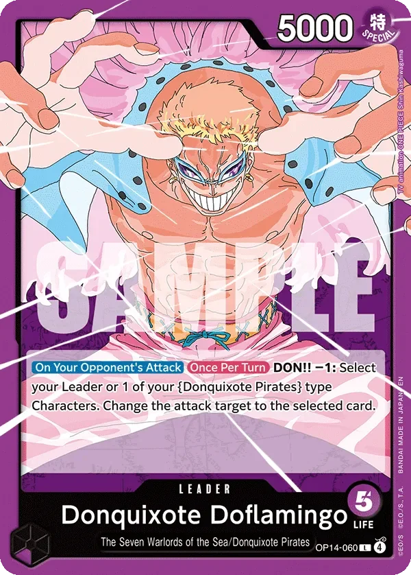 Donquixote Doflamingo 「OP14-060」「EN」
