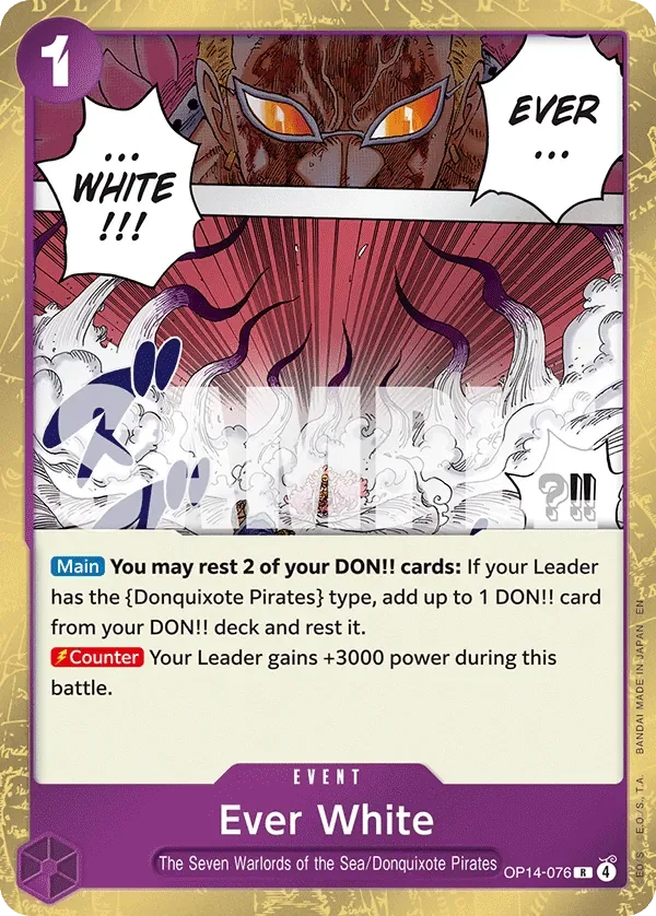 Ever White 「OP14-076」「EN」