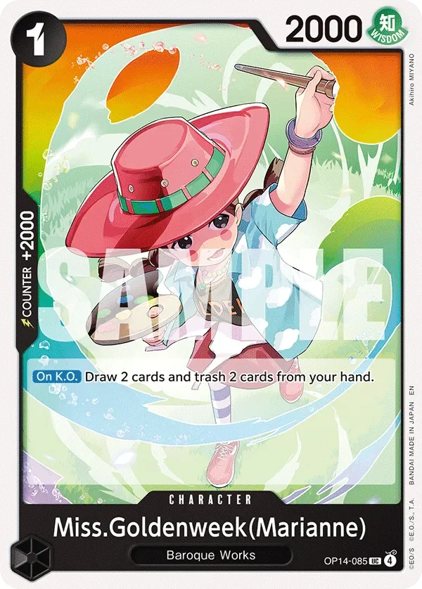 Miss.Goldenweek(Marianne) 「OP14-085」「EN」