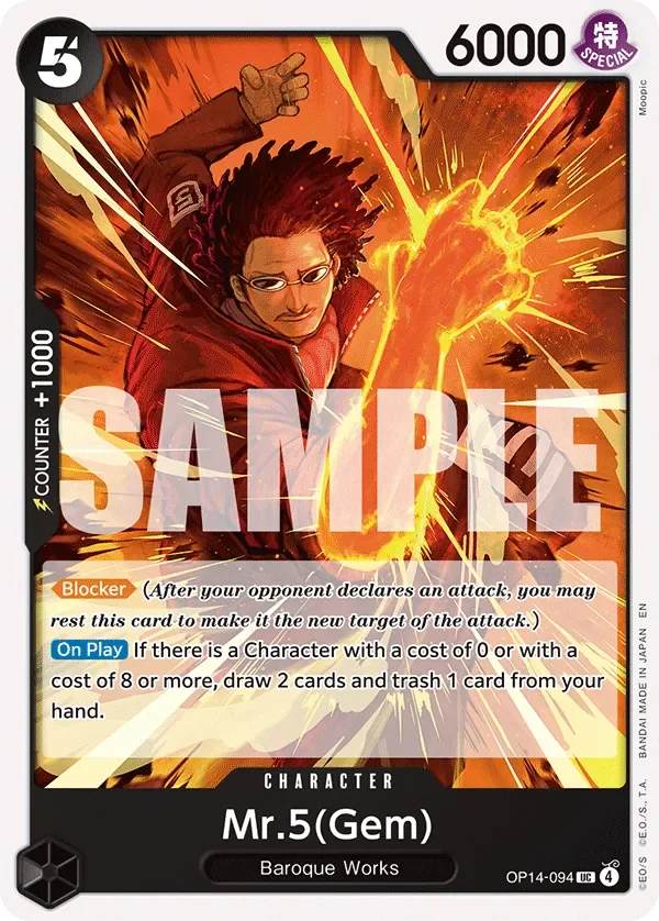 Mr.5(Gem) 「OP14-094」「EN」