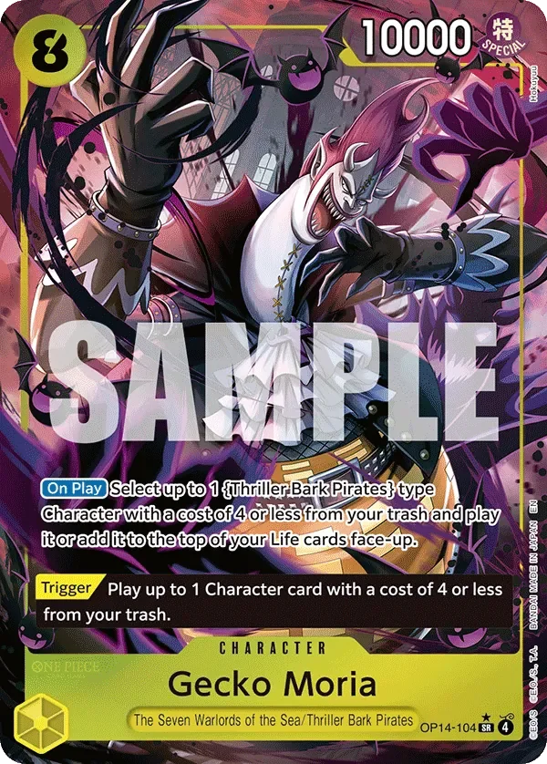 Gecko Moria 「OP14-104」 — The Azure Sea's Seven aa「EN」