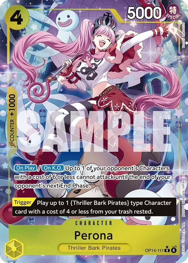 Perona 「OP14-111」 — The Azure Sea's Seven aa「EN」