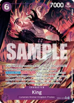 King 「EB04-031」 — The Azure Sea's Seven aa「EN」