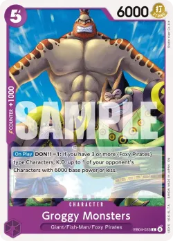 Groggy Monsters 「EB04-033」「EN」