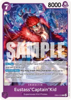 Eustass"Captain"Kid 「EB04-039」「EN」